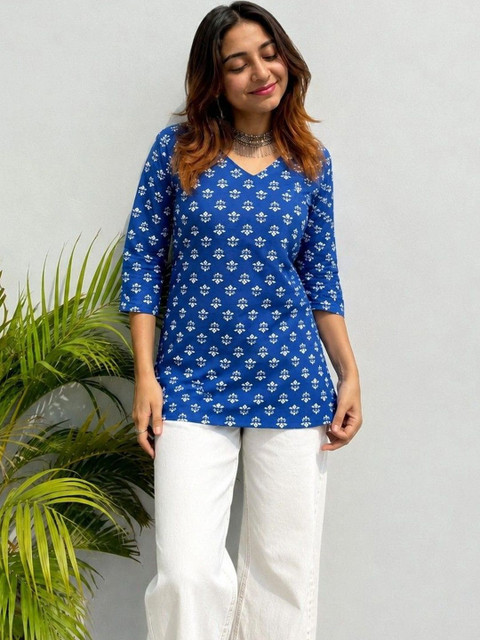 all about you Women Ethnic Motifs Printed Indie Prints Kurta - Image 2