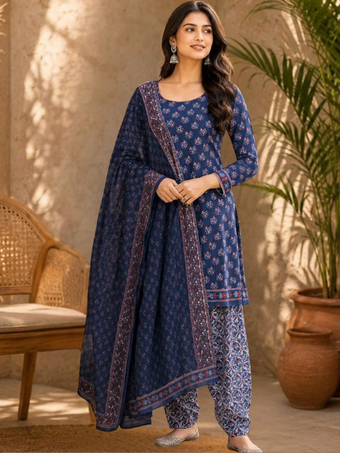 Mitera Printed Unstitched Dress Material