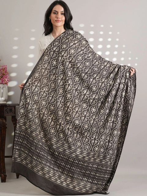 Style Shoes Ethnic Motifs Printed Pure Cotton Block Print Dupatta