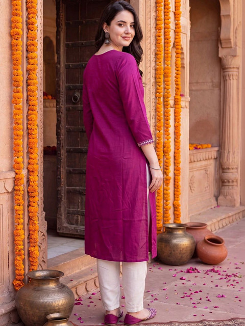 Indo Era Women Embellished Kurta - Image 3