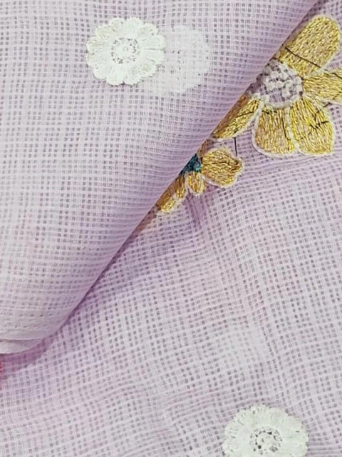 LCX Embroidered Pure Cotton Unstitched Dress Material