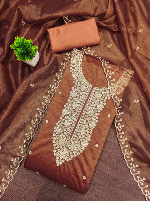 M FASHION Unstitched Dress Material - Image 3