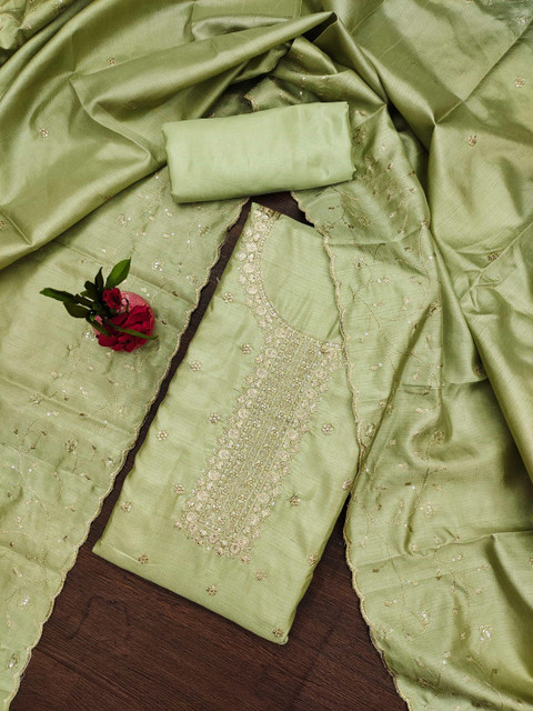 M FASHION Unstitched Dress Material - Image 3