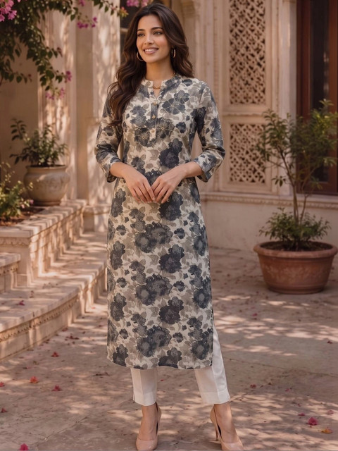 Rangita Women Floral Printed Floral Kurta