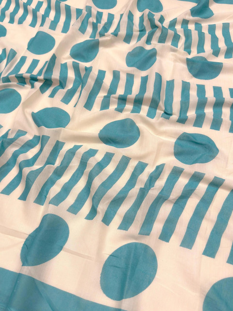 all about you Printed Pure Cotton Unstitched Dress Material - Image 3