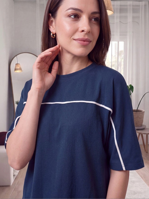BLACK ROSSY Striped T-shirt with Trousers - Image 5