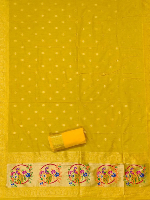 Mitera Pure Cotton Unstitched Dress Material - Image 4