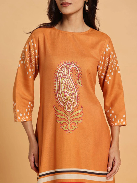 Frolic Rolic Bohemian Printed Tunic with Palazzos - Image 6