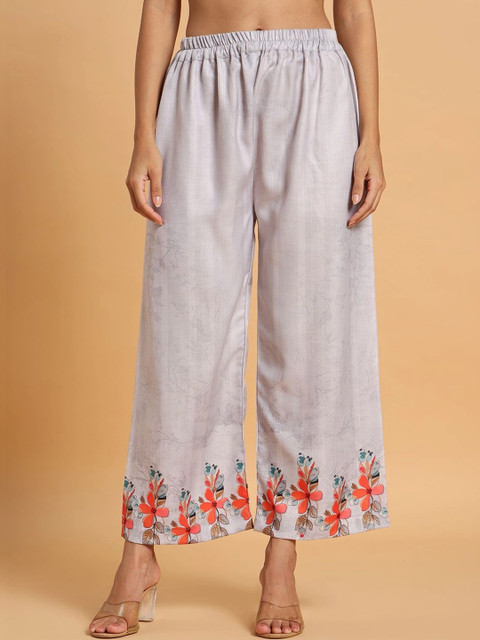 Frolic Rolic Floral Printed Tunic with Palazzos - Image 5