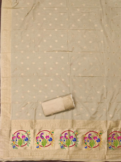 Mitera Pure Cotton Unstitched Dress Material - Image 4