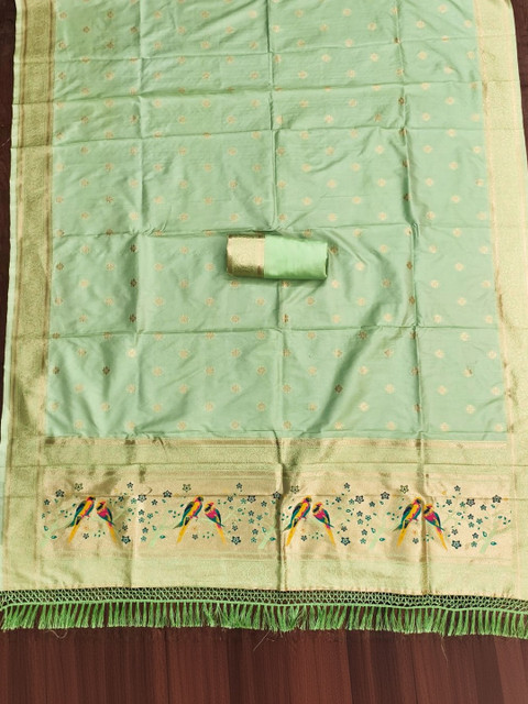 Mitera Pure Silk Unstitched Dress Material - Image 4