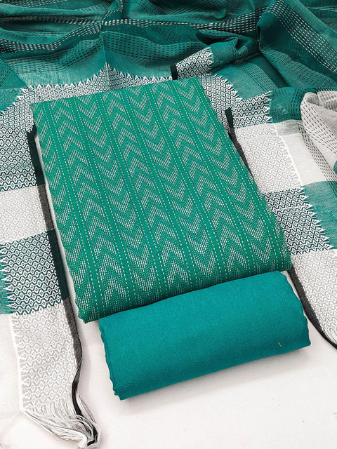 Dhaaga Ghar Printed Pure Cotton Unstitched Dress Material