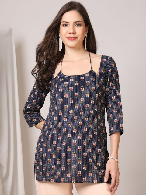 Anouk Mirage Floral Print Cotton Top