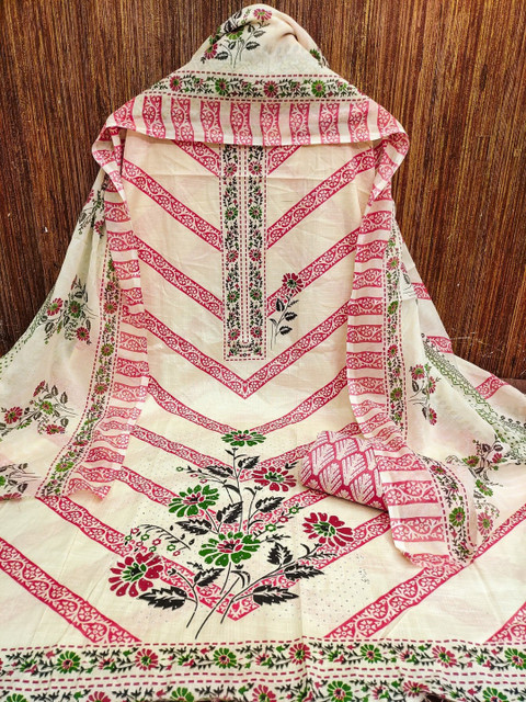 Dhaaga Ghar Printed Unstitched Dress Material - Image 3