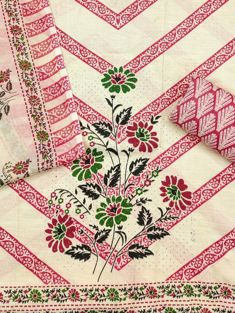 Dhaaga Ghar Printed Unstitched Dress Material - Image 4