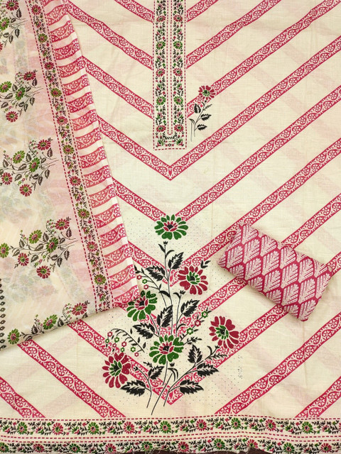 Dhaaga Ghar Printed Unstitched Dress Material - Image 2