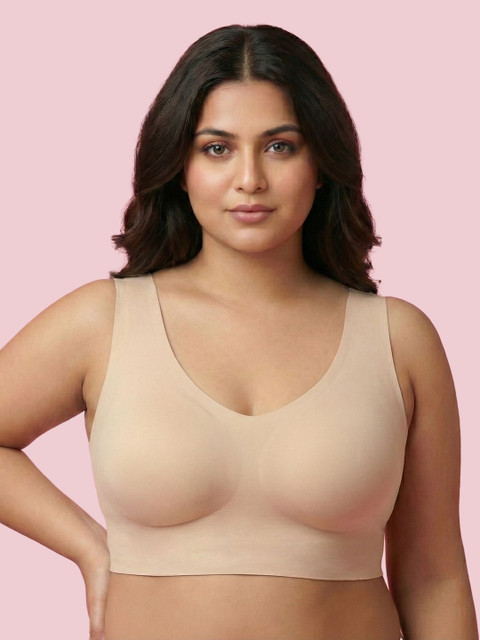 Invisi-Soft Cotton Padded Full Coverage Plus-Size Bonded Bra