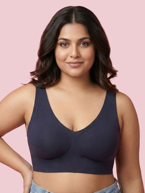 Invisi-Soft Cotton Padded Full Coverage Plus-Size Bonded Bra