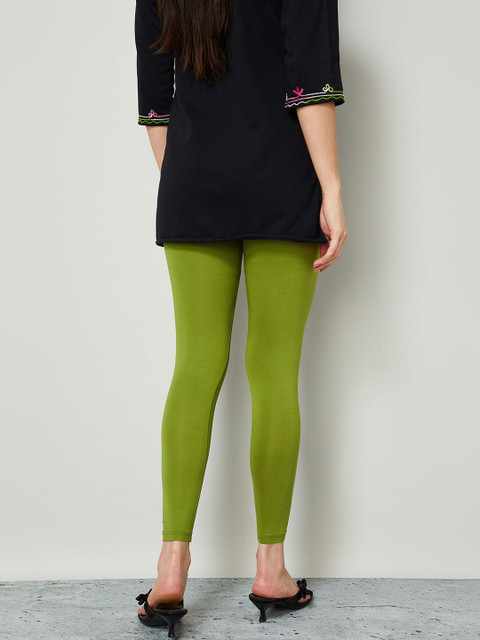 Melange by Lifestyle Women Solid Ankle Length Leggings - Image 6