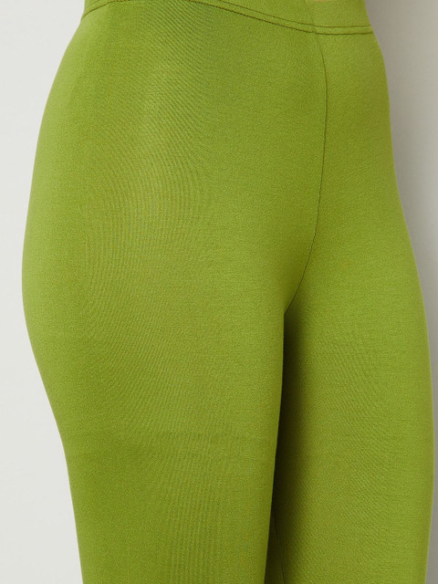 Melange by Lifestyle Women Solid Ankle Length Leggings - Image 2