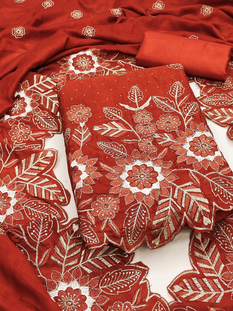 SYS Brand - Shop Your Style Embroidered Unstitched Dress Material