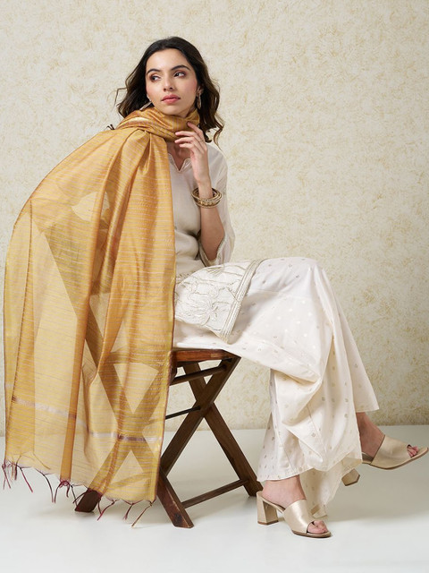 RANGMANCH BY PANTALOONS Woven Design Dupatta