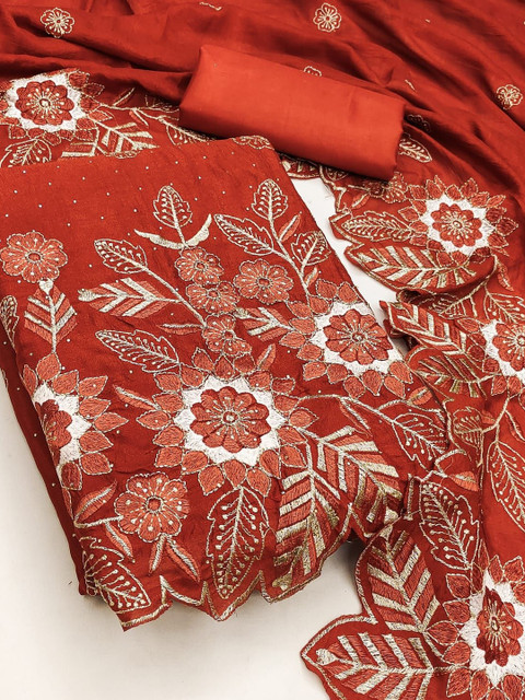 SYS Brand - Shop Your Style Embroidered Unstitched Dress Material - Image 4