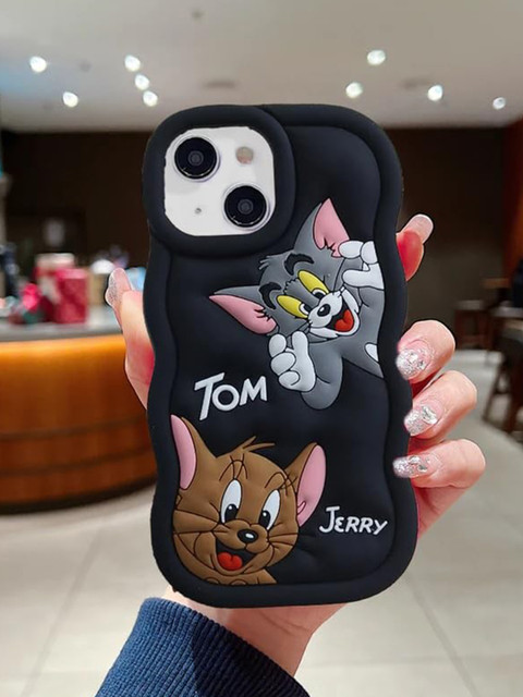 CASE CREATION Cartoon Characters Printed iPhone 12 Pro Back Case Mobile Accessories