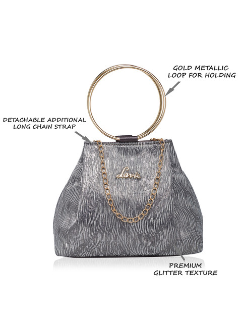 Lavie Women's Alya Large Structured Potli - Image 3