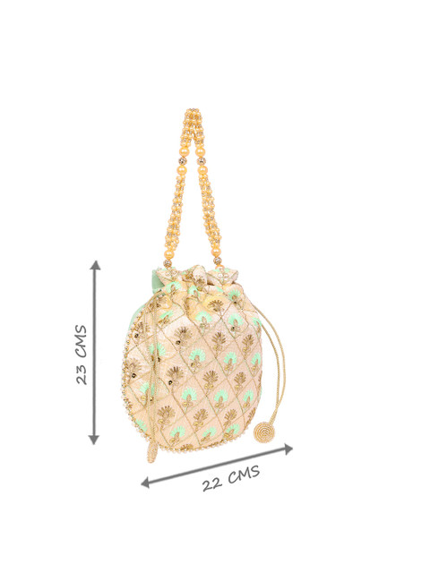 Lavie Women's Amara Small Round Potli - Image 4