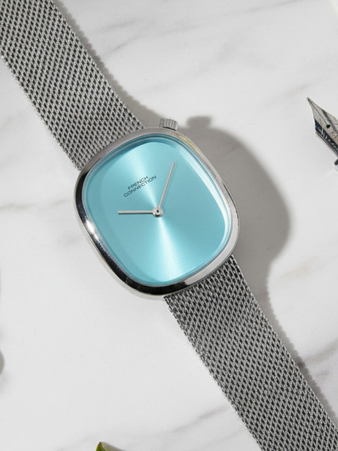 French Connection Women Dial & Stainless Steel Bracelet Style Straps Analogue Watch FCN0112SM