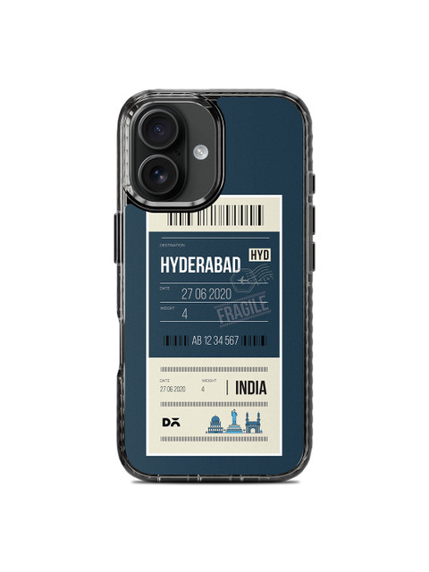 DailyObjects Typography Printed iPhone 16 Plus Back Case Mobile Accessories