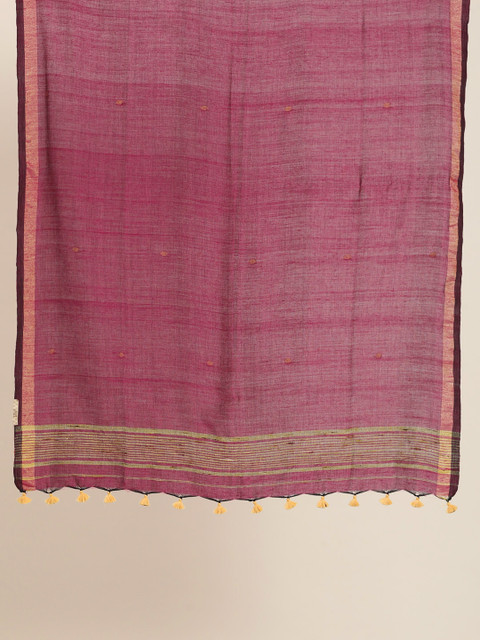 Taavi Tasselled Woven Design Dupatta - Image 3