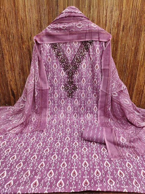 Dhaaga Ghar Printed Unstitched Dress Material - Image 4