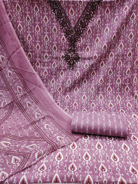 Dhaaga Ghar Printed Unstitched Dress Material - Image 2