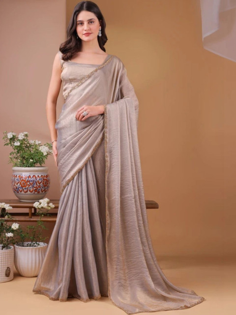 TIGER SNAKE Silk Blend Saree - Image 4