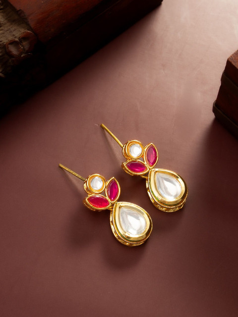 Anouk Teardrop Shaped Drop Earrings