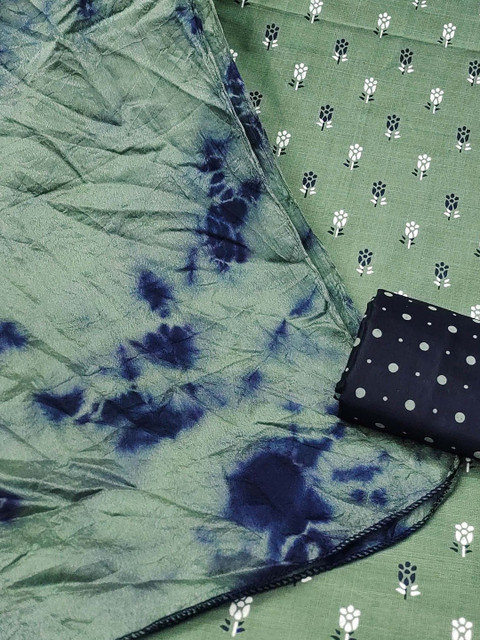 Dhaaga Ghar Printed Pure Cotton Unstitched Dress Material - Image 7