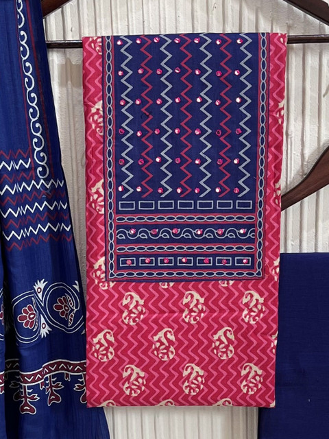 SALWAR STUDIO Printed Unstitched Dress Material - Image 2