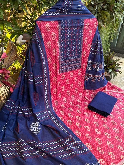 SALWAR STUDIO Printed Unstitched Dress Material - Image 3