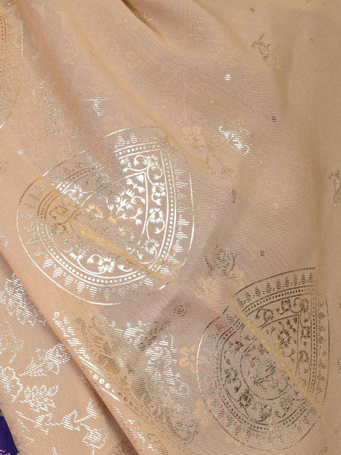 AURELIA Ethnic Motifs Printed Dupatta with Zari - Image 7