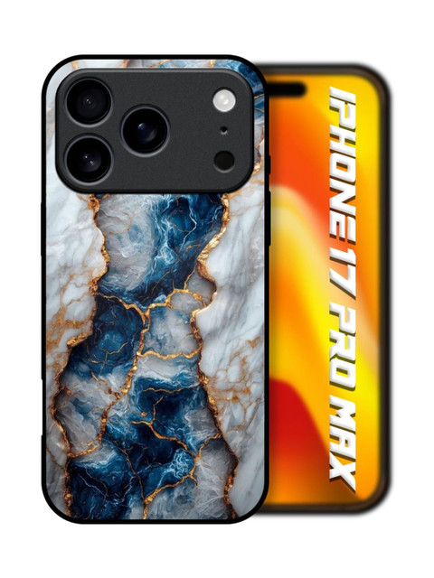 QRIOH Abstract Printed iPhone 17 Pro Max Back Case Mobile Accessories