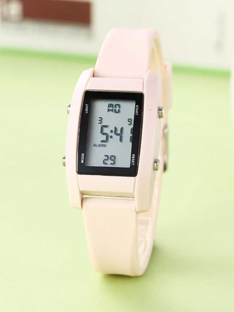ON TIME OCTUS Women Dial & Straps Digital Stopwatch Watch DIGITAL-043 PINK