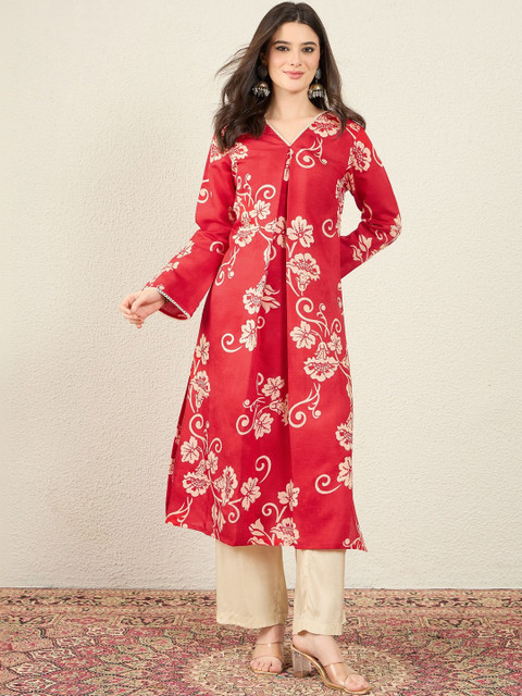 Anouk Women Floral Printed Kurta
