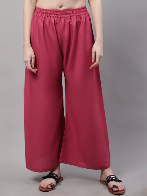 Valles365 by S.C. Women 3 Flared Ethnic Palazzos