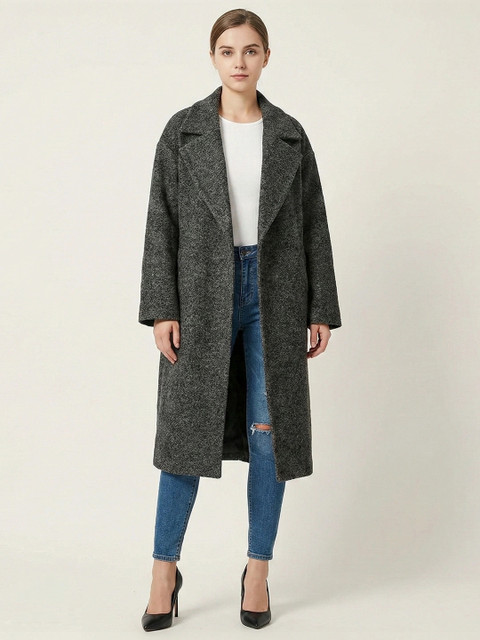 Mast & Harbour Spread Collar Longline Overcoat
