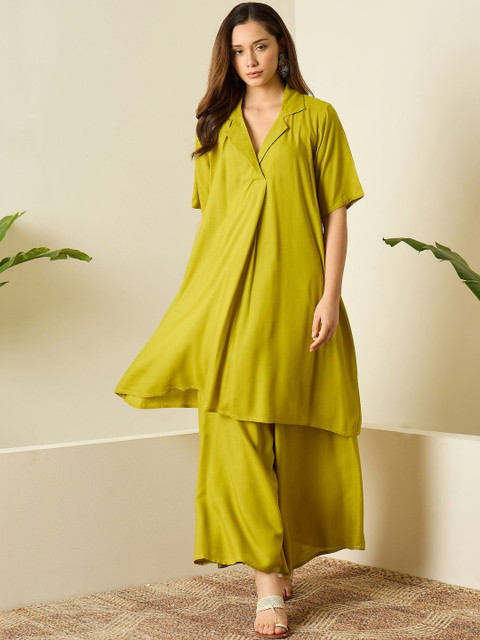InWeave Women Kurta with Palazzos