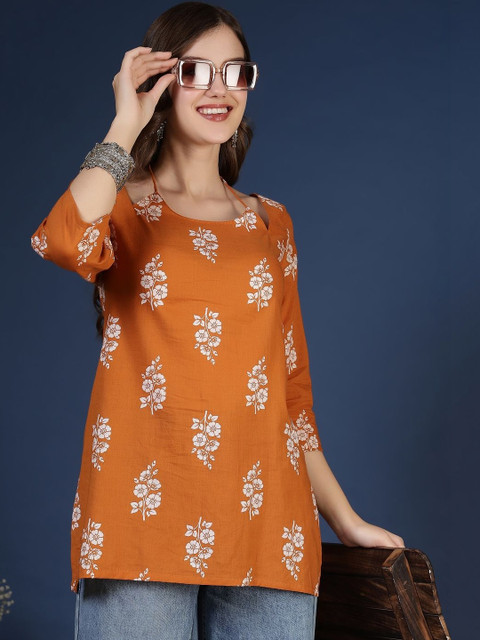 Anouk Mirage Floral Print Cotton Top