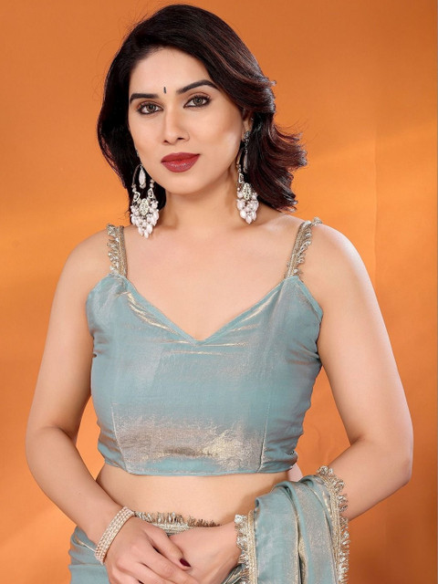 Anouk Tissue Saree - Image 4