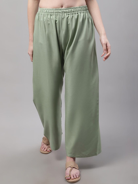 Valles365 by S.C. Women 3 Flared Ethnic Palazzos